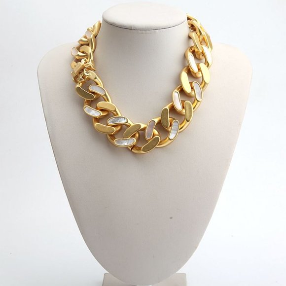 Tory Burch Jewelry - ROXANNE INLAY STATEMENT NECKLACE